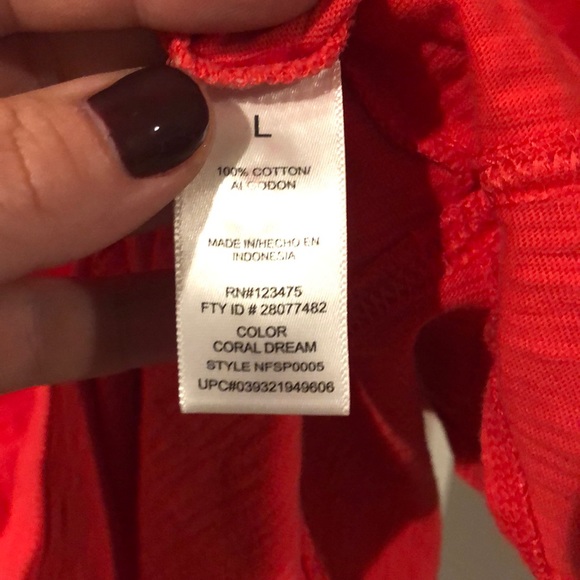 Coral Dream colored T-shirt Dress/Tunic - Picture 5 of 5